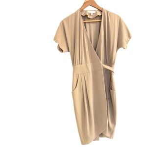 Judith and Charles size 0 wrap dress- fits closer to a 2-4 for tighter fit GUC